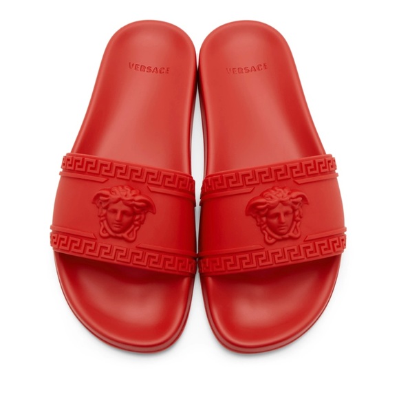 Versace Shoes Versace Pool Slides Poshmark